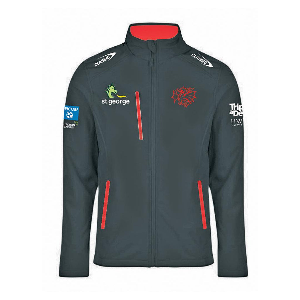 St-George-Illawarra-Dragons-Classic Dragons 2024 Men's Soft Shell Jacket