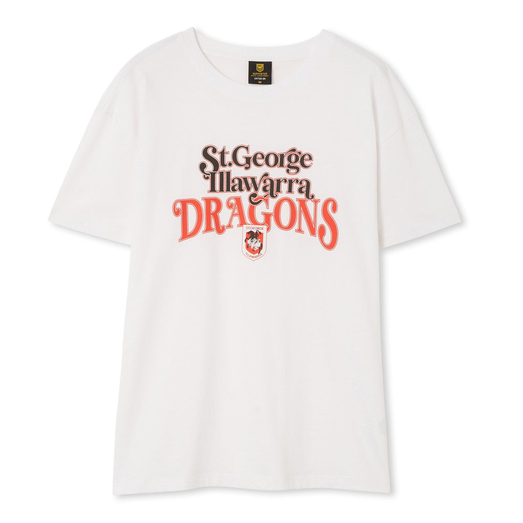 St-George-Illawarra-Dragons-Dragons Cotton On Women's Cheer Tee