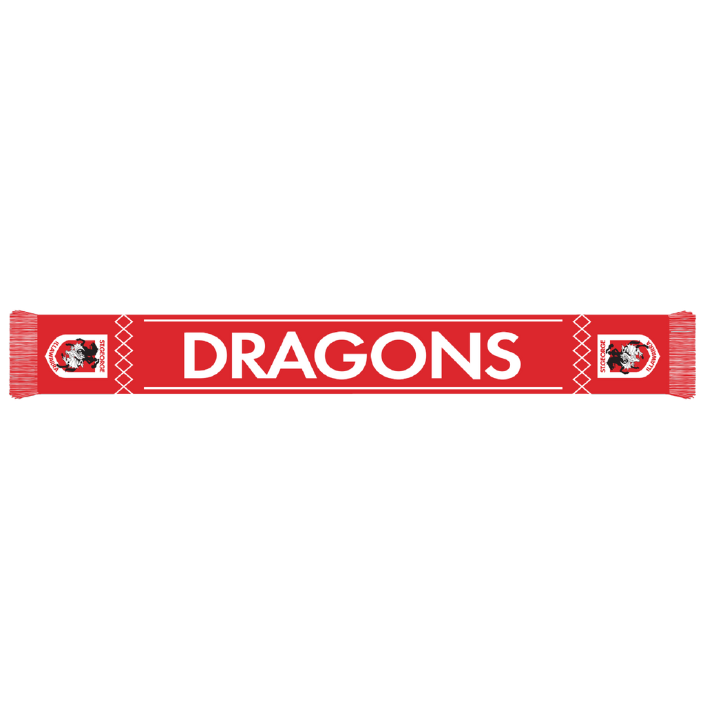 St-George-Illawarra-Dragons-Dragons Red Scarf