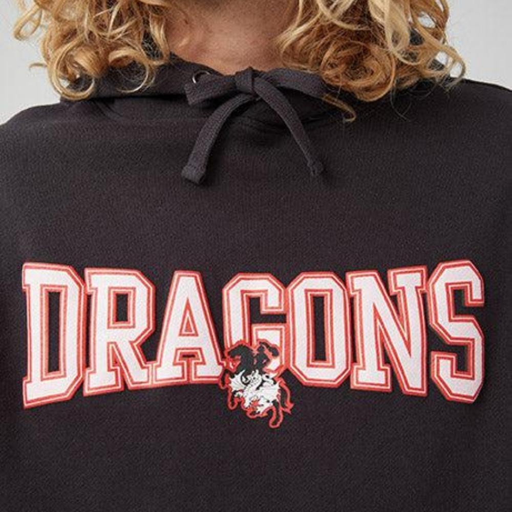 St-George-Illawarra-Dragons-Dragons Cotton On Adult Puff Print Hoodie