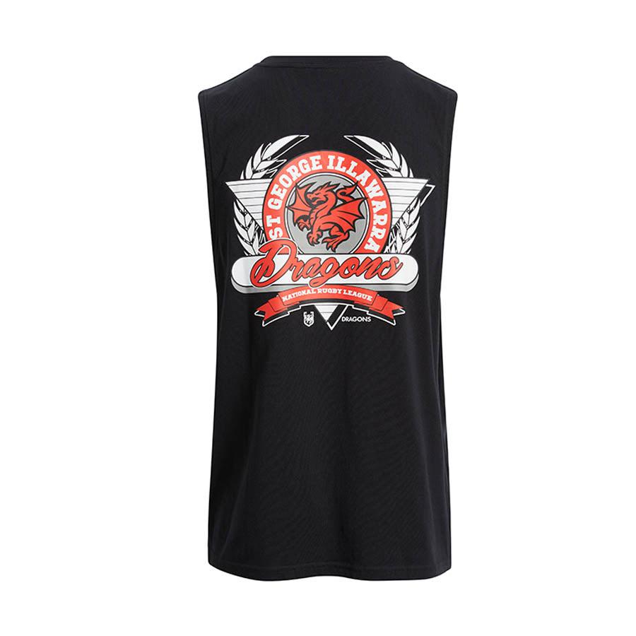 St-George-Illawarra-Dragons-Bleacher Athletic Adults Muscle Tank