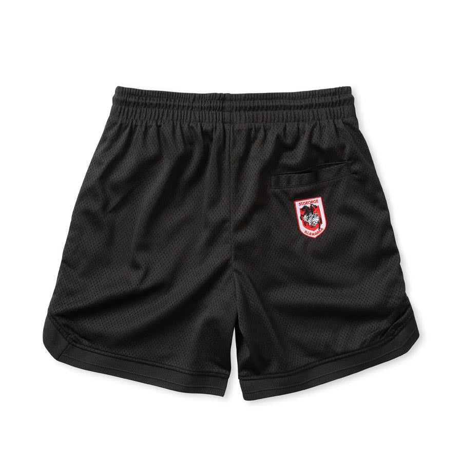 St-George-Illawarra-Dragons-Bleacher Athletic Dragons Men's Basketball Shorts