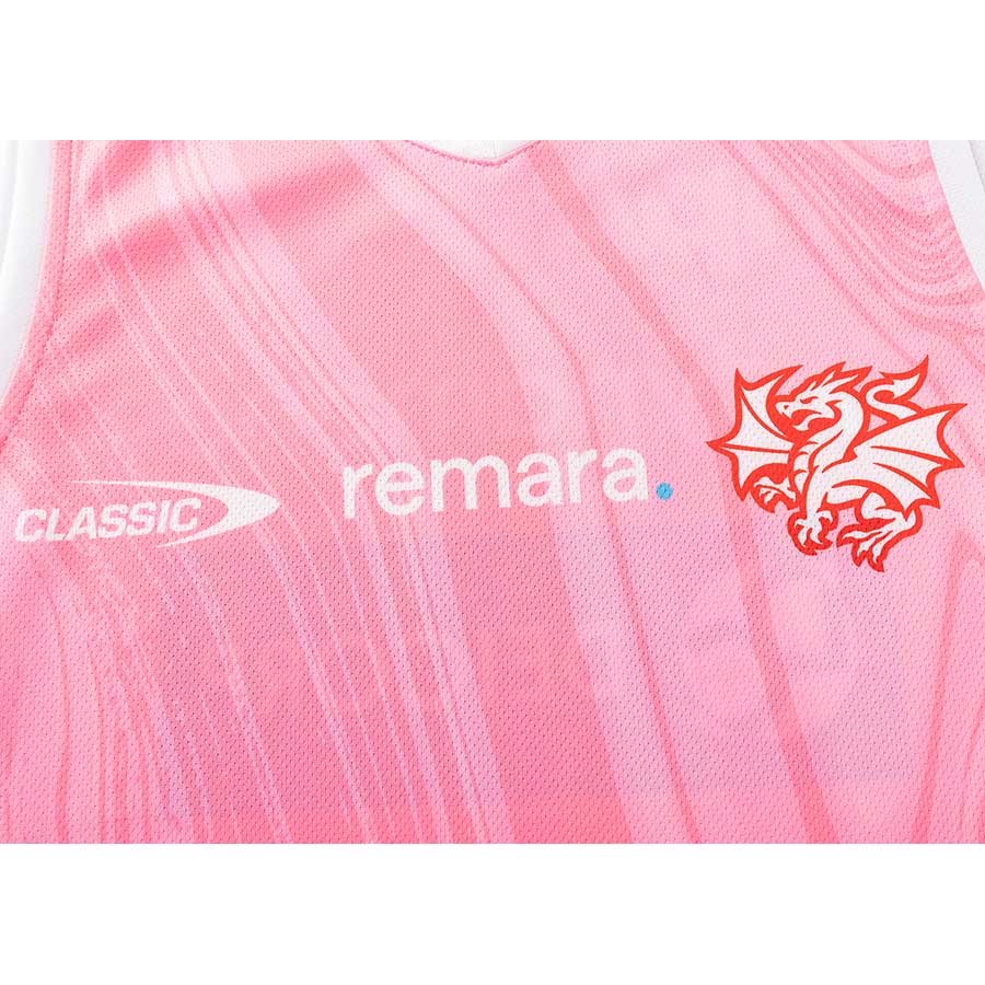 St-George-Illawarra-Dragons-Classic 2025 Adults Training Singlet Pink