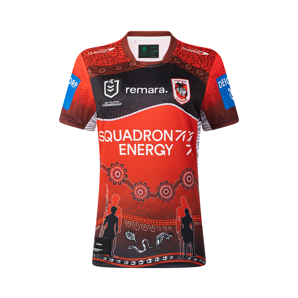 St-George-Illawarra-Dragons-Classic 2025 Women's Jersey Indigenous