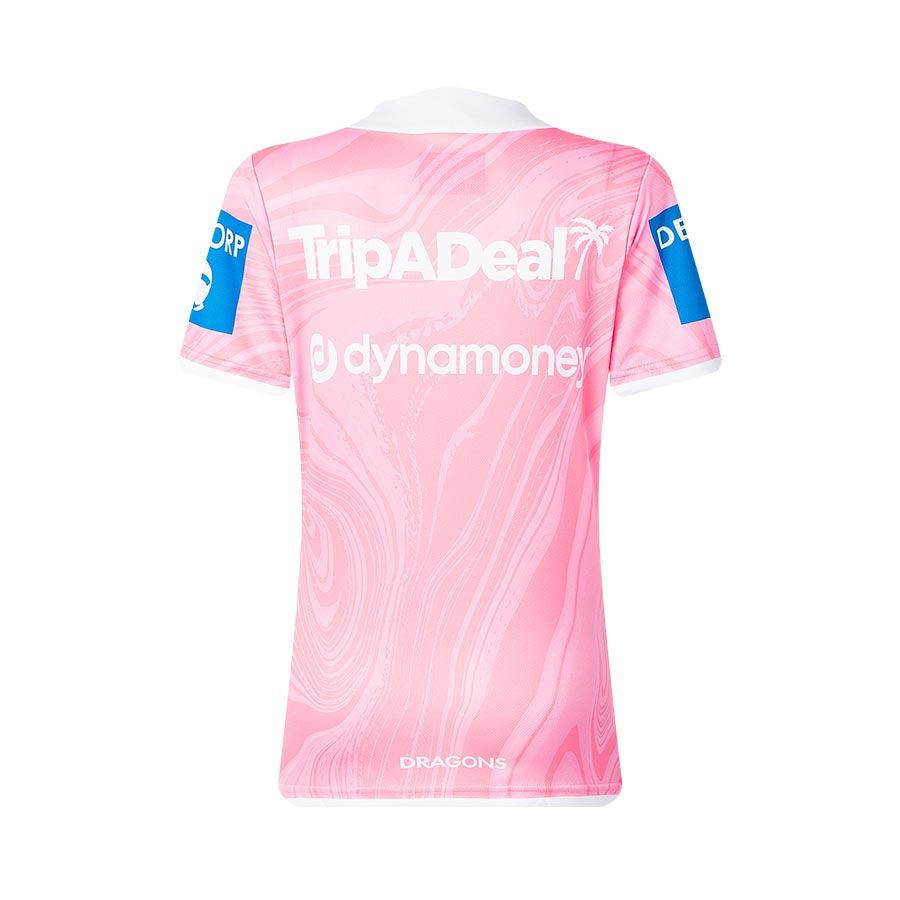 St-George-Illawarra-Dragons-Classic 2025 Women's Training Tee Pink