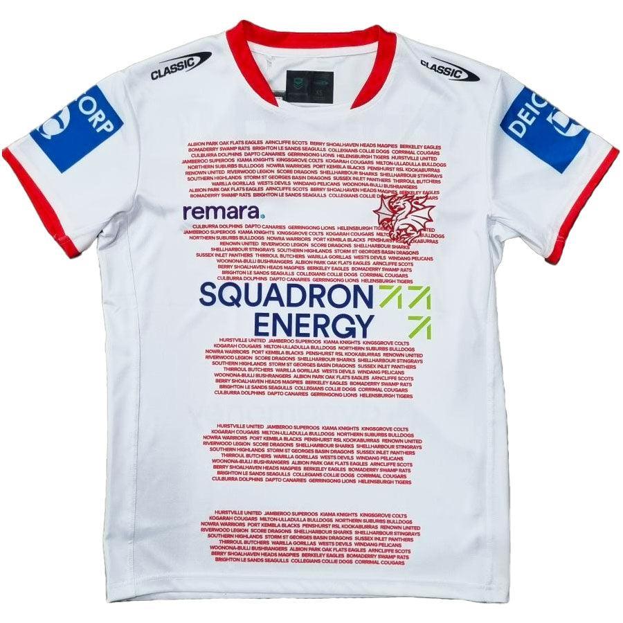 St-George-Illawarra-Dragons-Classic 2025 Youth Jersey Captain's Run
