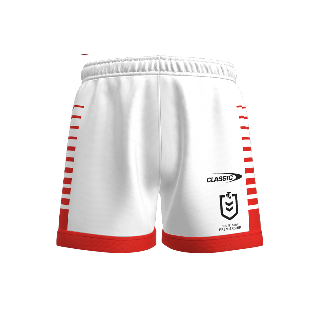 St-George-Illawarra-Dragons-Classic Dragons 2023 Men's Home Shorts