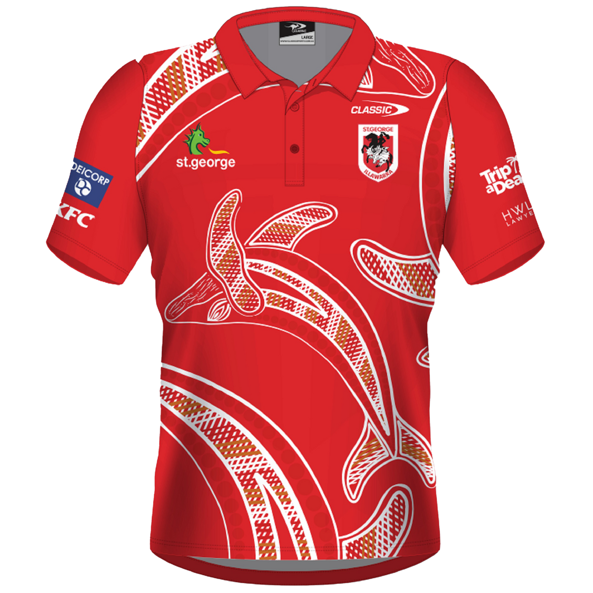 Classic Dragons 2023 Men's Indigenous Polo – Dragons Team Store