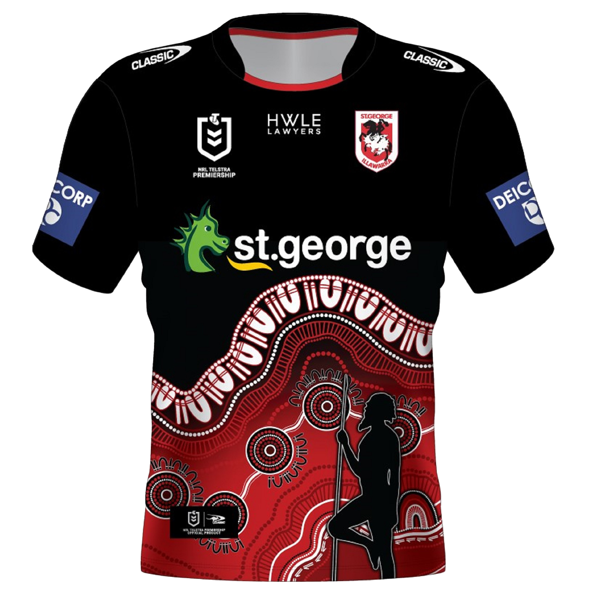 Classic Dragons 2023 Women's Indigenous Jersey - Dragons Team Store