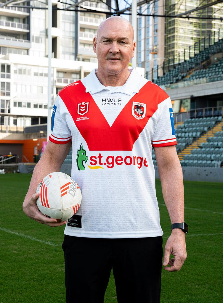 St-George-Illawarra-Dragons-Classic Dragons 2024 Ladies 25th Anniversary Jersey