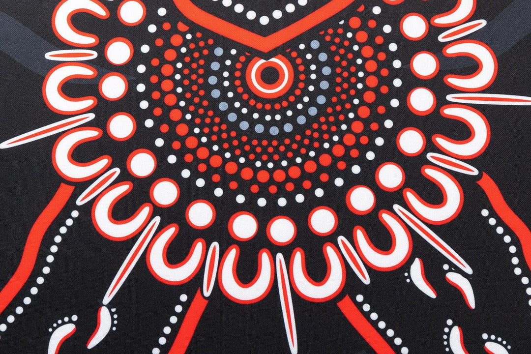 St-George-Illawarra-Dragons-Classic Dragons 2025 Adult Indigenous Hoodie