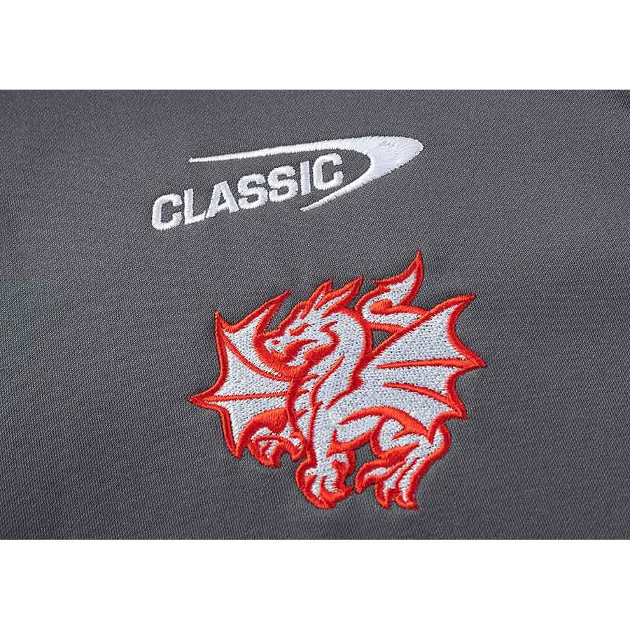 St-George-Illawarra-Dragons-Classic Dragons 2025 Adults 1/4 Zip Fleece