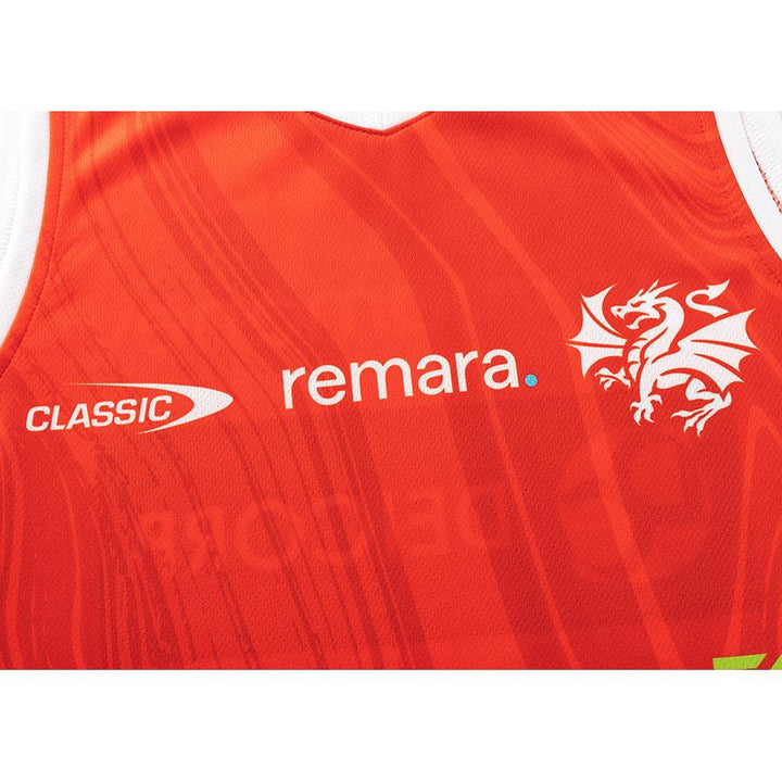 St-George-Illawarra-Dragons-Classic Dragons 2025 Adult's Training Singlet Red