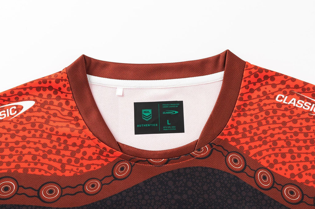 St-George-Illawarra-Dragons-Classic Dragons 2025 Men's Indigenous Jersey