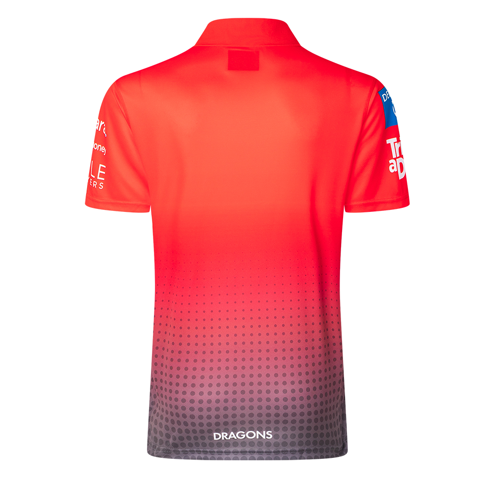 St-George-Illawarra-Dragons-Classic Dragons 2025 Men's Media Polo