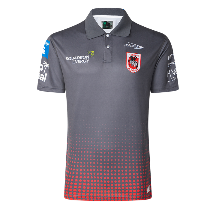 St-George-Illawarra-Dragons-Classic Dragons 2025 Men's Team Polo