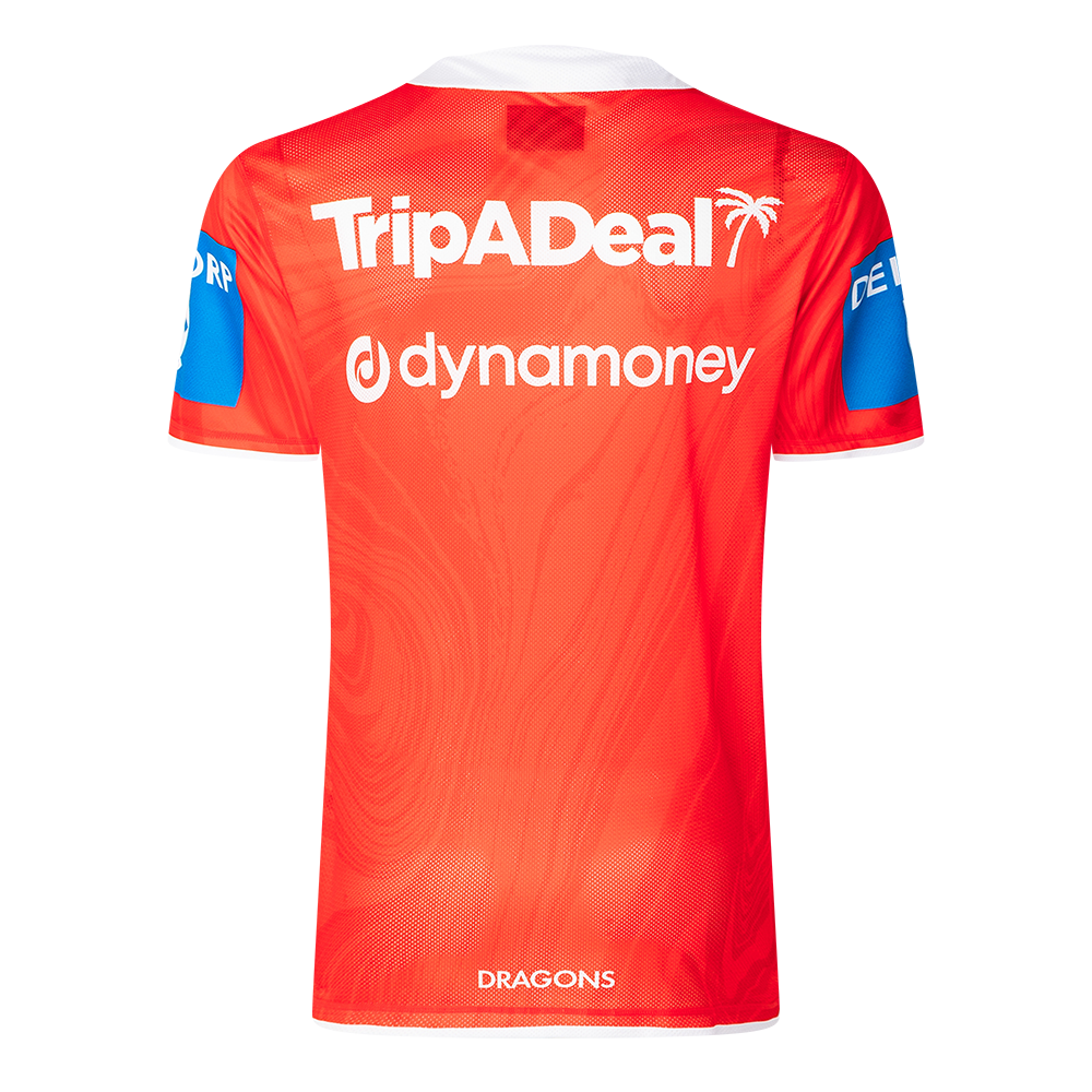 St-George-Illawarra-Dragons-Classic Dragons 2025 Men's Training Tee Red