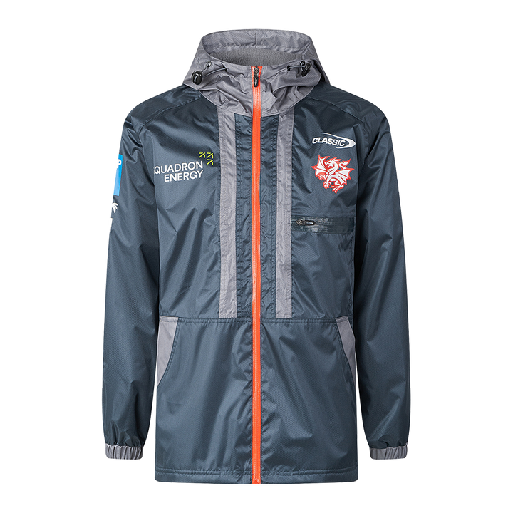 St-George-Illawarra-Dragons-Classic Dragons 2025 Men's Wet Weather Jacket