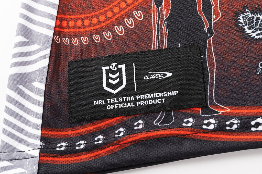 St-George-Illawarra-Dragons-Classic Dragons 2025 Women's Indigenous Jersey