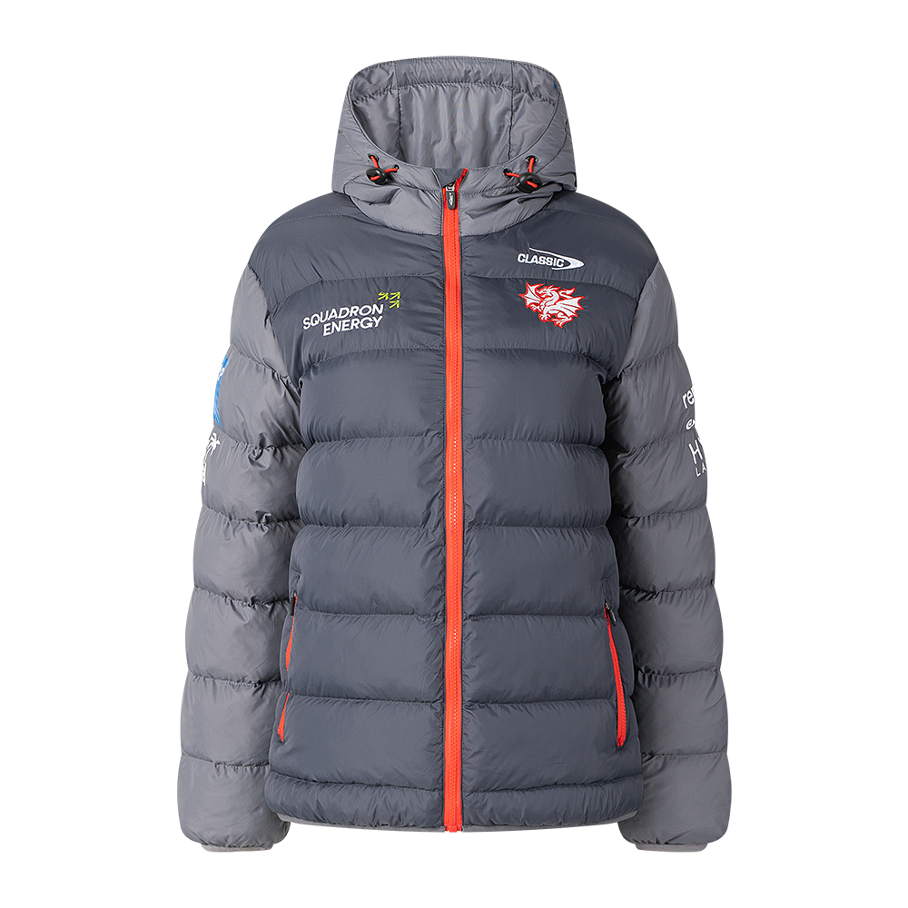 St-George-Illawarra-Dragons-Classic Dragons 2025 Women's Puffer Jacket