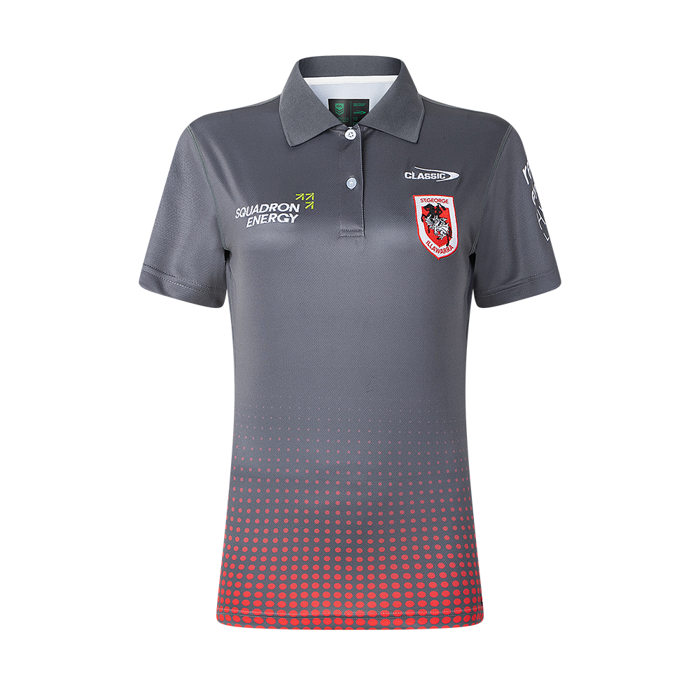 St-George-Illawarra-Dragons-Classic Dragons 2025 Women's Team Polo