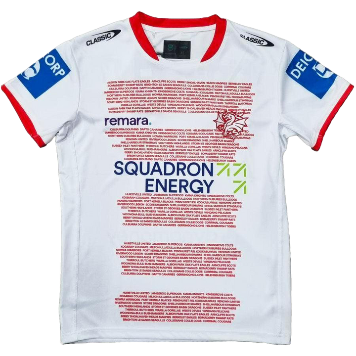 St-George-Illawarra-Dragons-Classic Dragons 2025 Youth Captain's Run Jersey