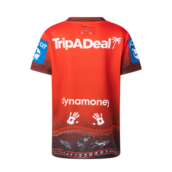 St-George-Illawarra-Dragons-Classic Dragons 2025 Youth Indigenous Jersey