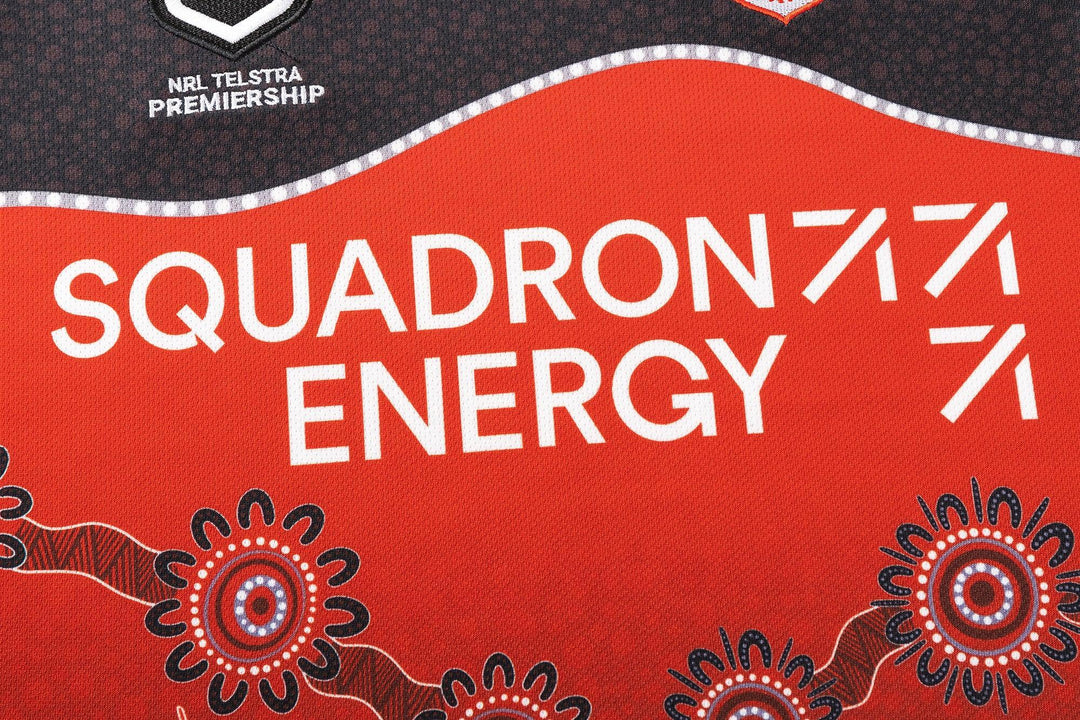 St-George-Illawarra-Dragons-Classic Dragons 2025 Youth Indigenous Jersey