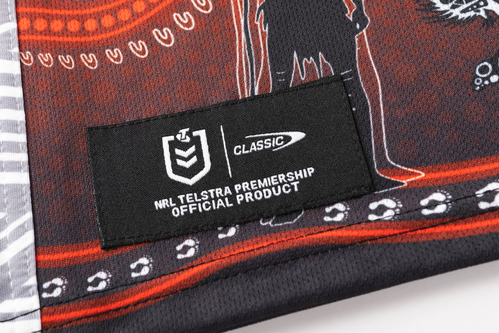 St-George-Illawarra-Dragons-Classic Dragons 2025 Youth Indigenous Jersey