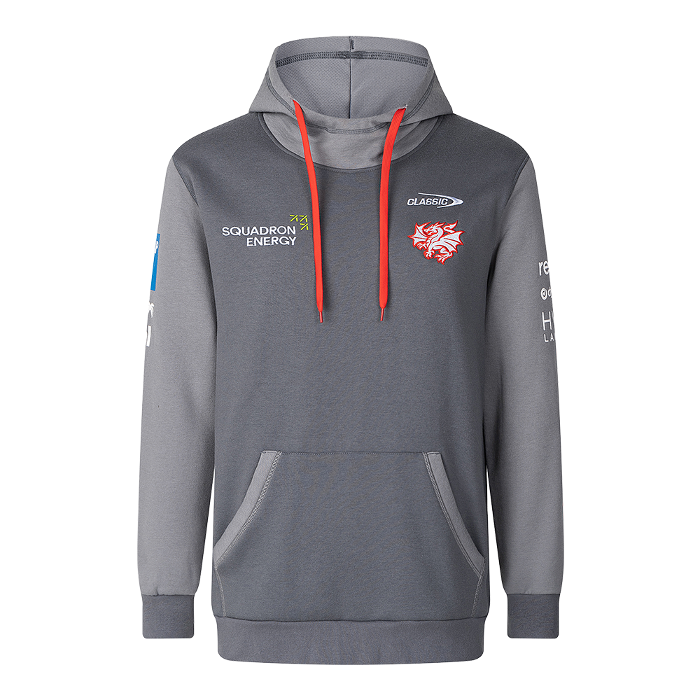 St-George-Illawarra-Dragons-Classic Dragons 2025 Youth Pullover Hoodie