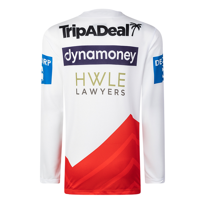 St-George-Illawarra-Dragons-Classic Dragons 2026 Adult Long Sleeve Training Tee