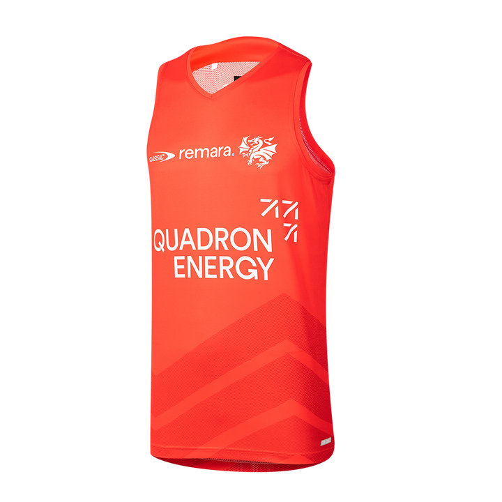 St-George-Illawarra-Dragons-Classic Dragons 2026 Adult Training Singlet Red