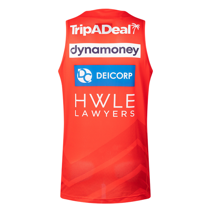 St-George-Illawarra-Dragons-Classic Dragons 2026 Adult Training Singlet Red