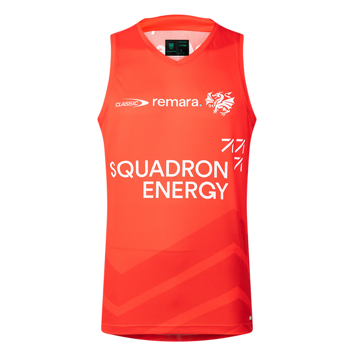 St-George-Illawarra-Dragons-Classic Dragons 2026 Adult Training Singlet Red