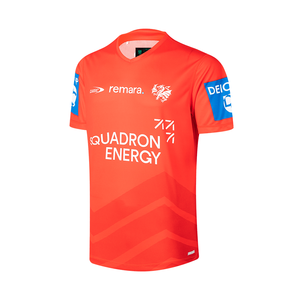 St-George-Illawarra-Dragons-Classic Dragons 2026 Adult Training Tee Red