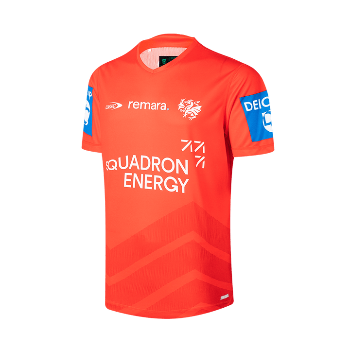 St-George-Illawarra-Dragons-Classic Dragons 2026 Adult Training Tee Red