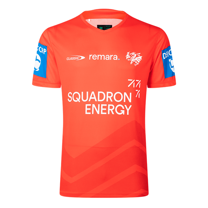 St-George-Illawarra-Dragons-Classic Dragons 2026 Adult Training Tee Red