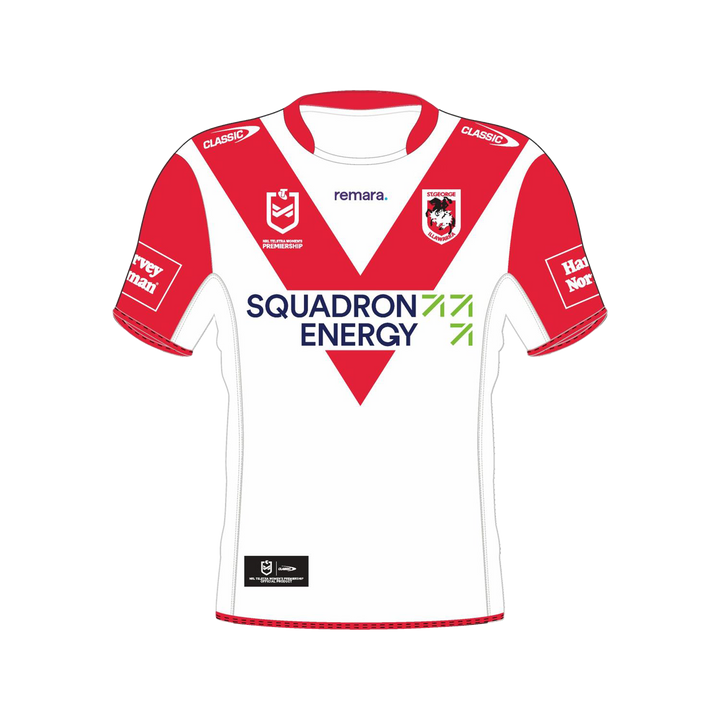 St-George-Illawarra-Dragons-Classic Dragons 2026 Adults NRLW Home Jersey