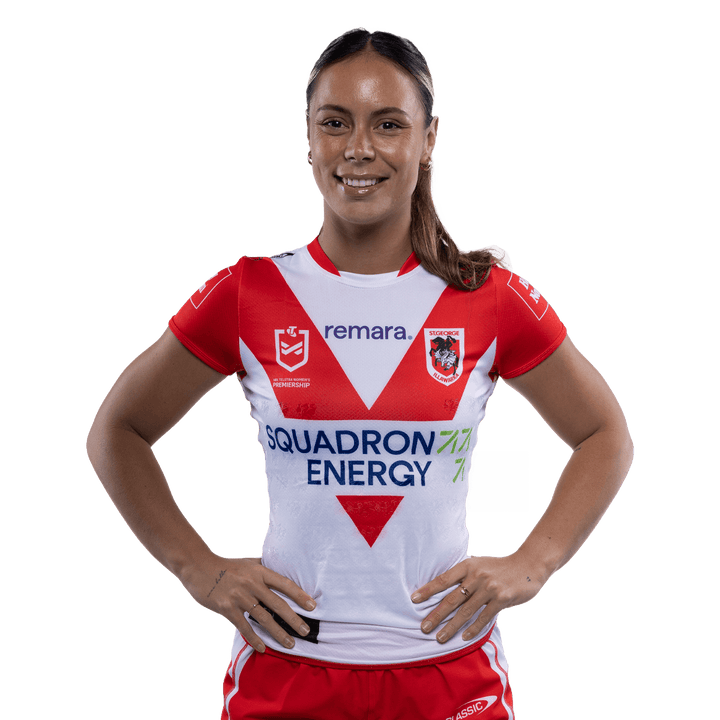 St-George-Illawarra-Dragons-Classic Dragons 2026 Adults NRLW Home Jersey