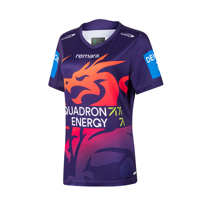 St-George-Illawarra-Dragons-Classic Dragons 2026 Adults NRLW Warm Up Tee