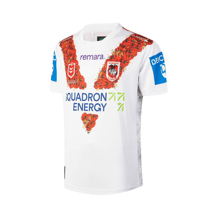 St-George-Illawarra-Dragons-Classic Dragons 2026 Men's Anzac Round Jersey