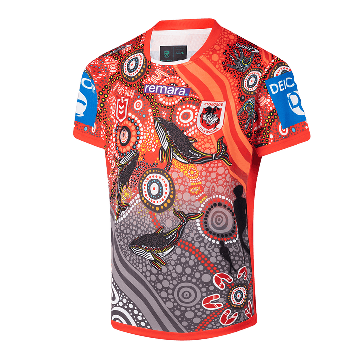 St-George-Illawarra-Dragons-Classic Dragons 2026 Men's Indigenous Jersey