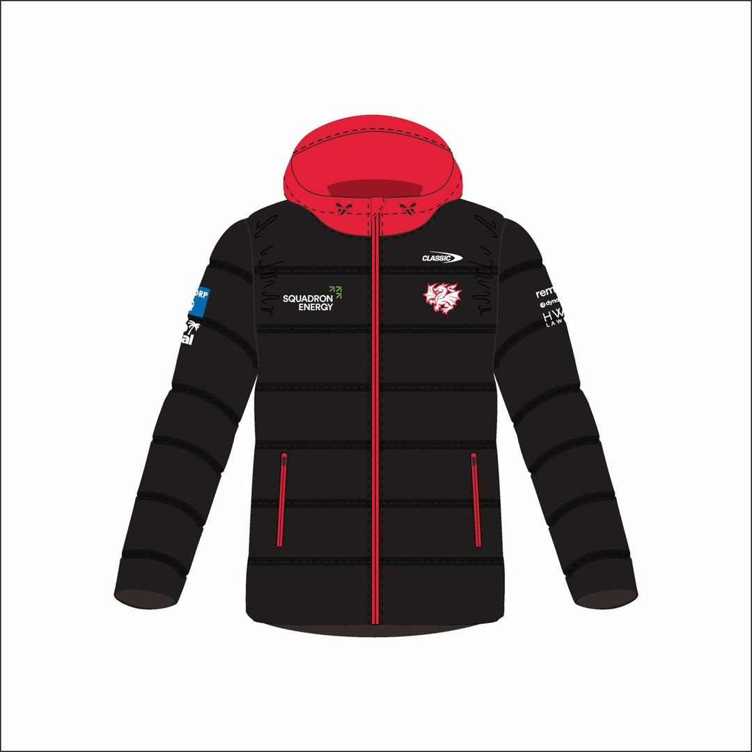 St-George-Illawarra-Dragons-Classic Dragons 2026 Men's Puffer Jacket