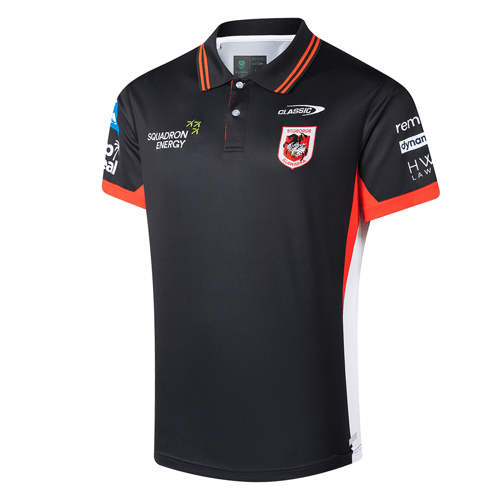 St-George-Illawarra-Dragons-Classic Dragons 2026 Men's Team Polo
