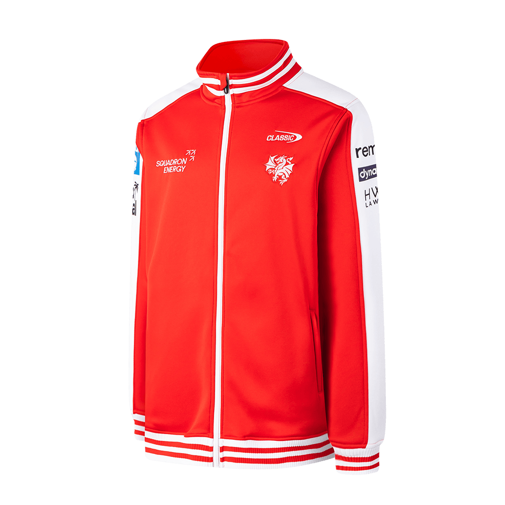 St-George-Illawarra-Dragons-Classic Dragons 2026 Men's Track Jacket