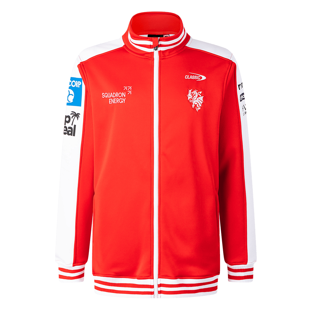 St-George-Illawarra-Dragons-Classic Dragons 2026 Men's Track Jacket