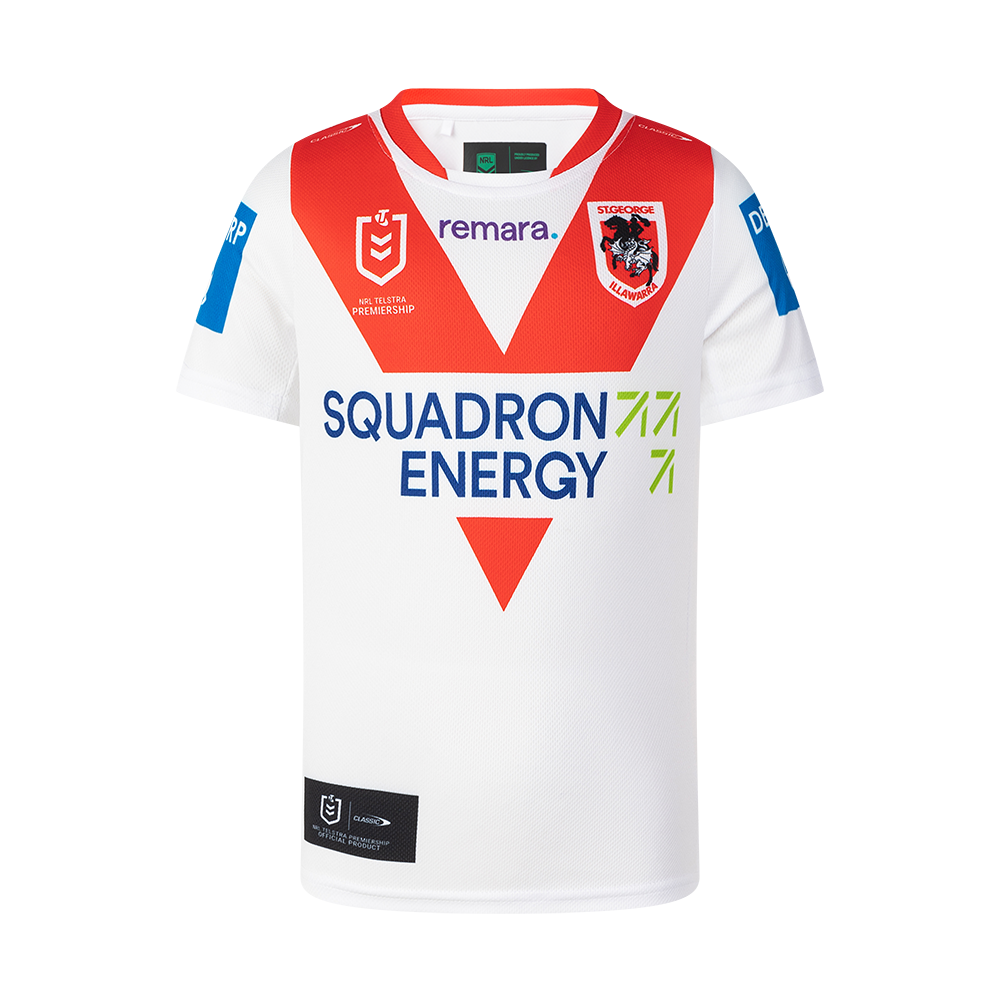St-George-Illawarra-Dragons-Classic Dragons 2026 Youth Home Jersey