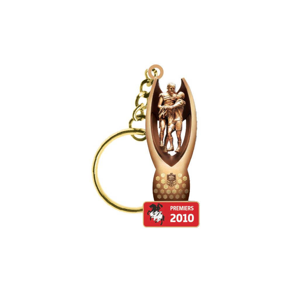 St-George-Illawarra-Dragons-Dragons 2010 Premiers Trophy Keyring