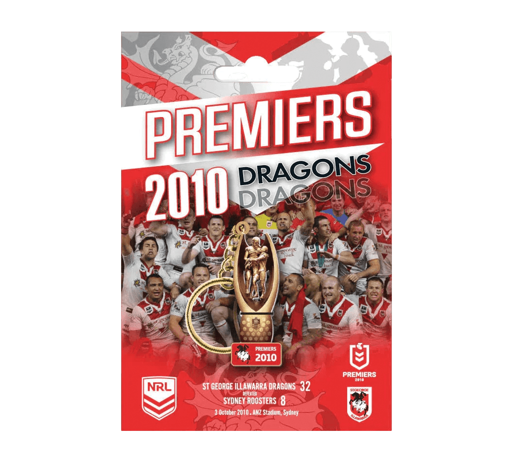 St-George-Illawarra-Dragons-Dragons 2010 Premiers Trophy Keyring