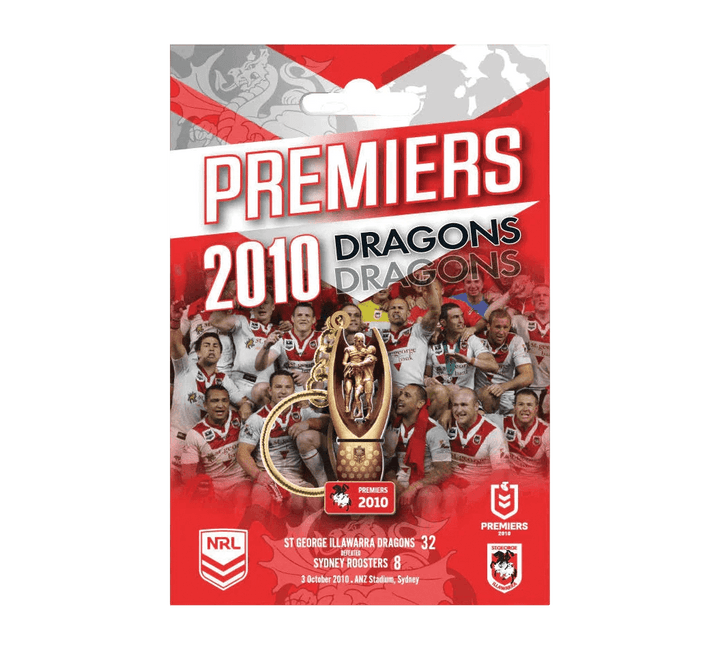 St-George-Illawarra-Dragons-Dragons 2010 Premiers Trophy Keyring